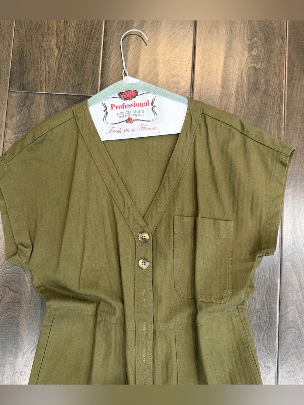 Madewell - Olive Jumpsuit